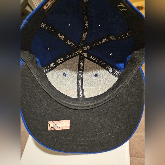 Toronto Blue Jays New Era 59Fifty MLB Authentic Fitted Hat 7 1/8 Like New - Picture 7 of 7